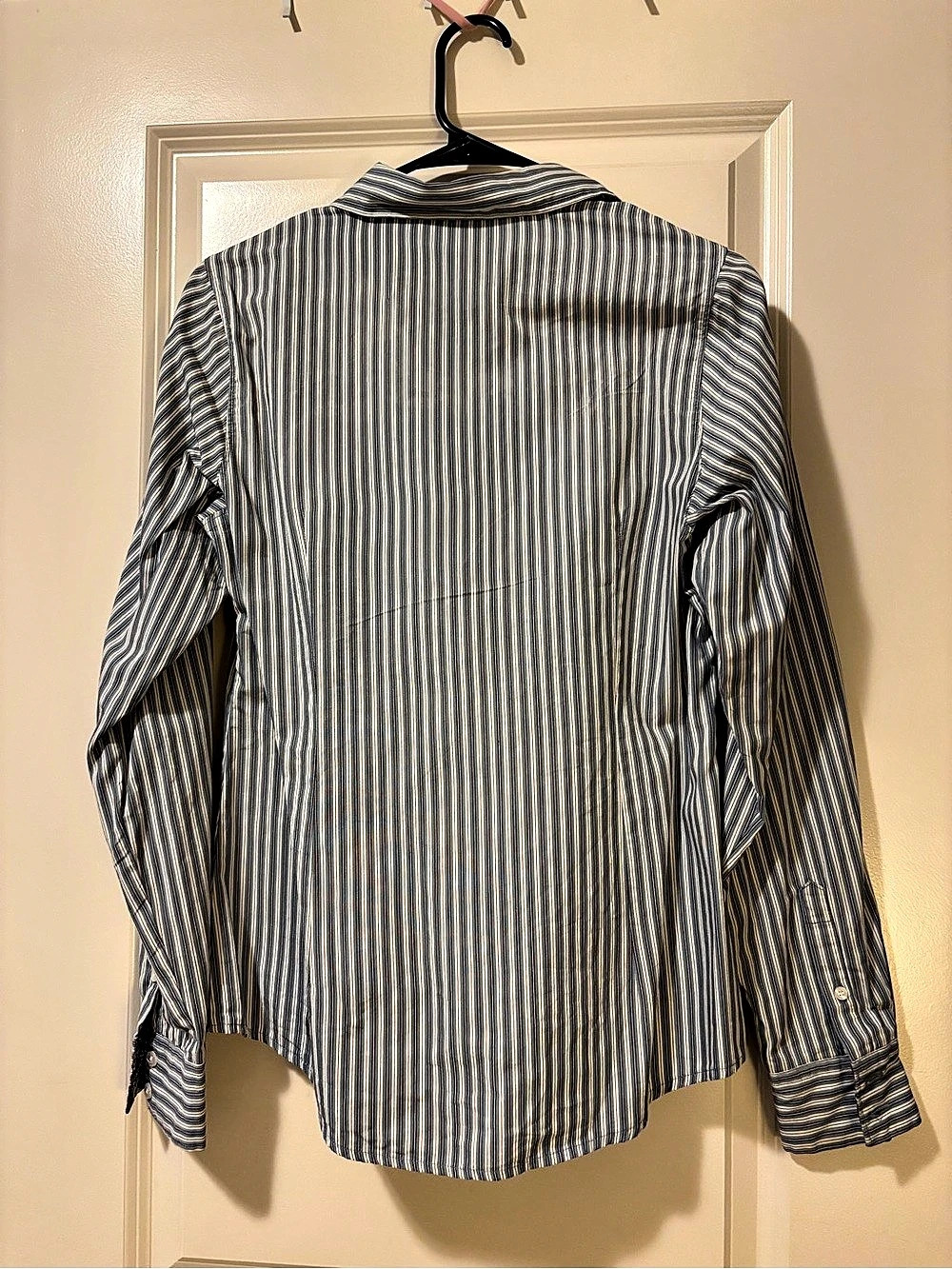 Cinch Striped Button Down - Picture 2 of 4